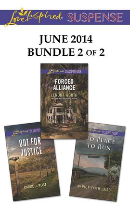 Title details for Love Inspired Suspense June 2014 - Bundle 2 of 2: Forced Alliance\Out for Justice\No Place to Run by Lenora Worth - Available